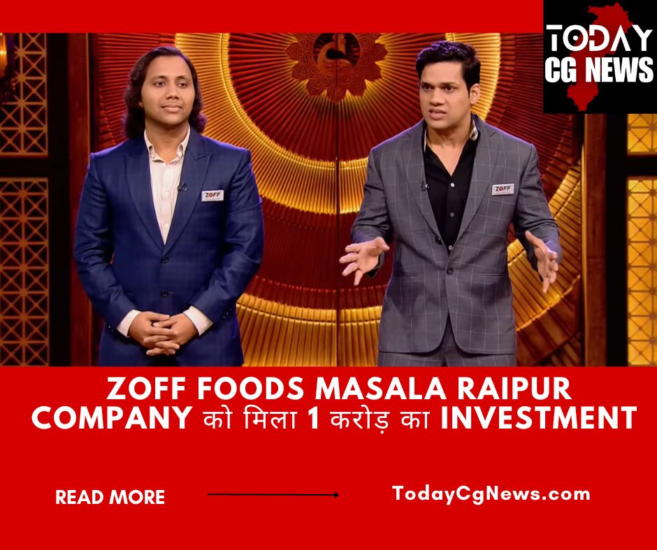 Zoff Foods Masala Raipur Company at shark tank