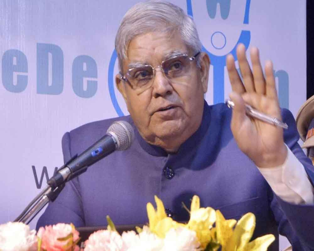 some people unable to digest india s fast pace of development says vp dhankhar 2024 08 13