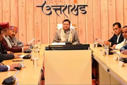 Uttarakhand Cabinet Meeting Dhami Government Sarkar.webp